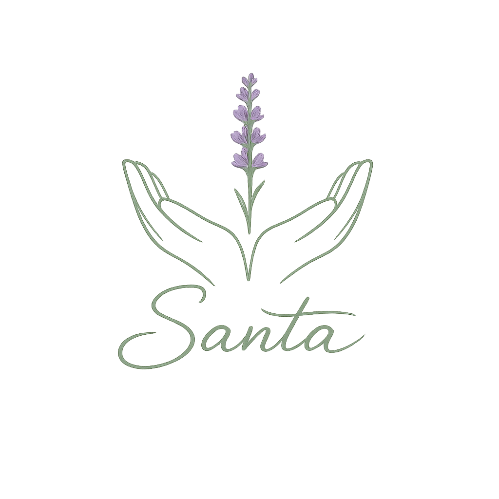 Healing Hands by Santa logo